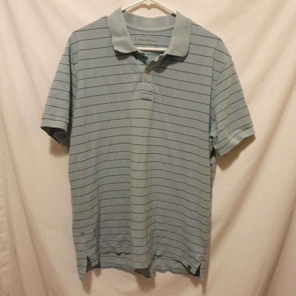 Eddie Bauer Striped polo shirt